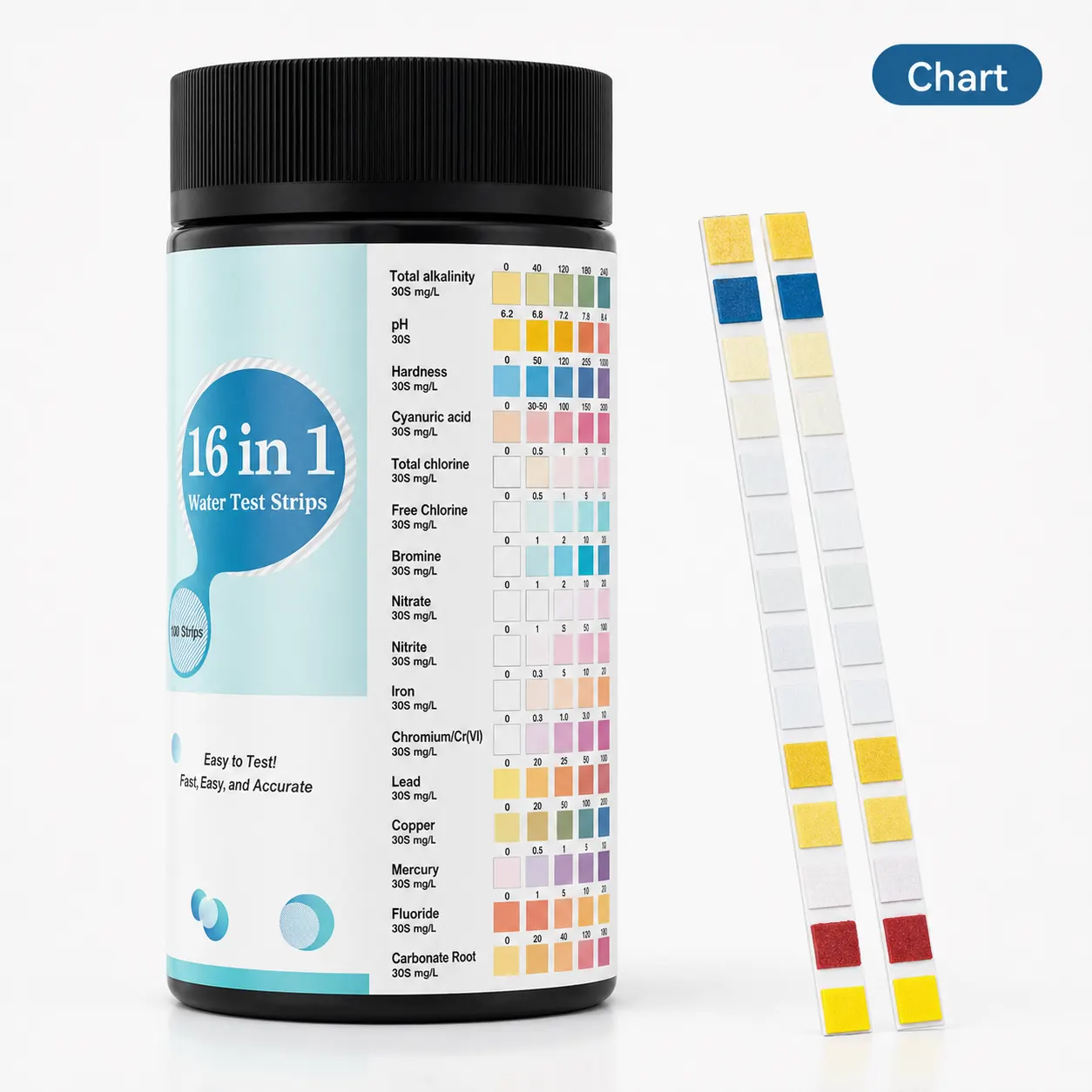 Pool And Pond Test Strips detail view